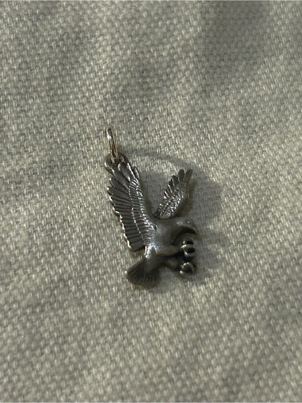 James Avery Retired Flying Eagle Charm Sterling silver